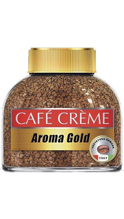 Кофе Cafe Creme Aroma Gold растворимый сублимированный с молотым