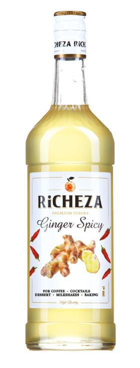 Сироп RiCHEZA имбирь спайс 1 л., стекло