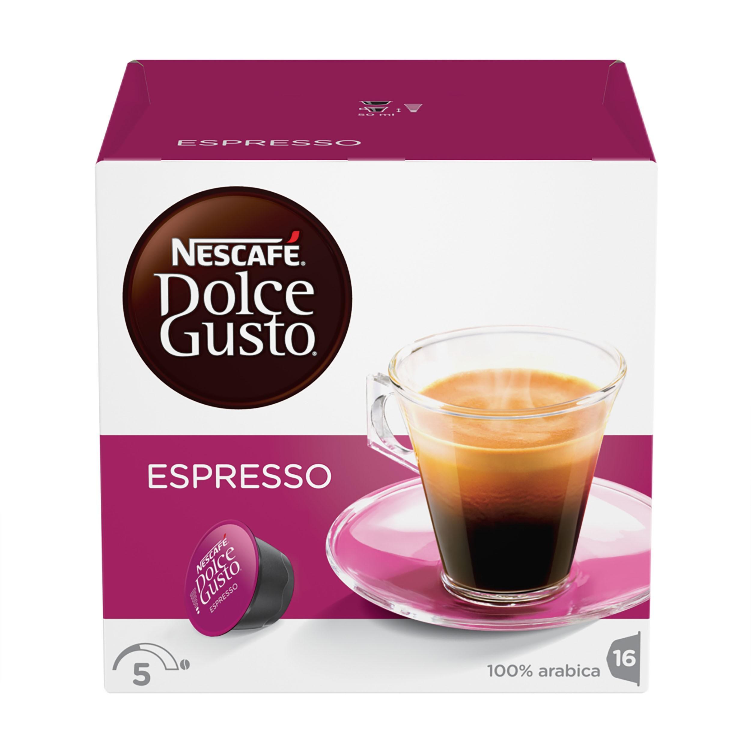 Кофе Nescafe Dolce Gusto Espresso в капсулах 96 гр., картон