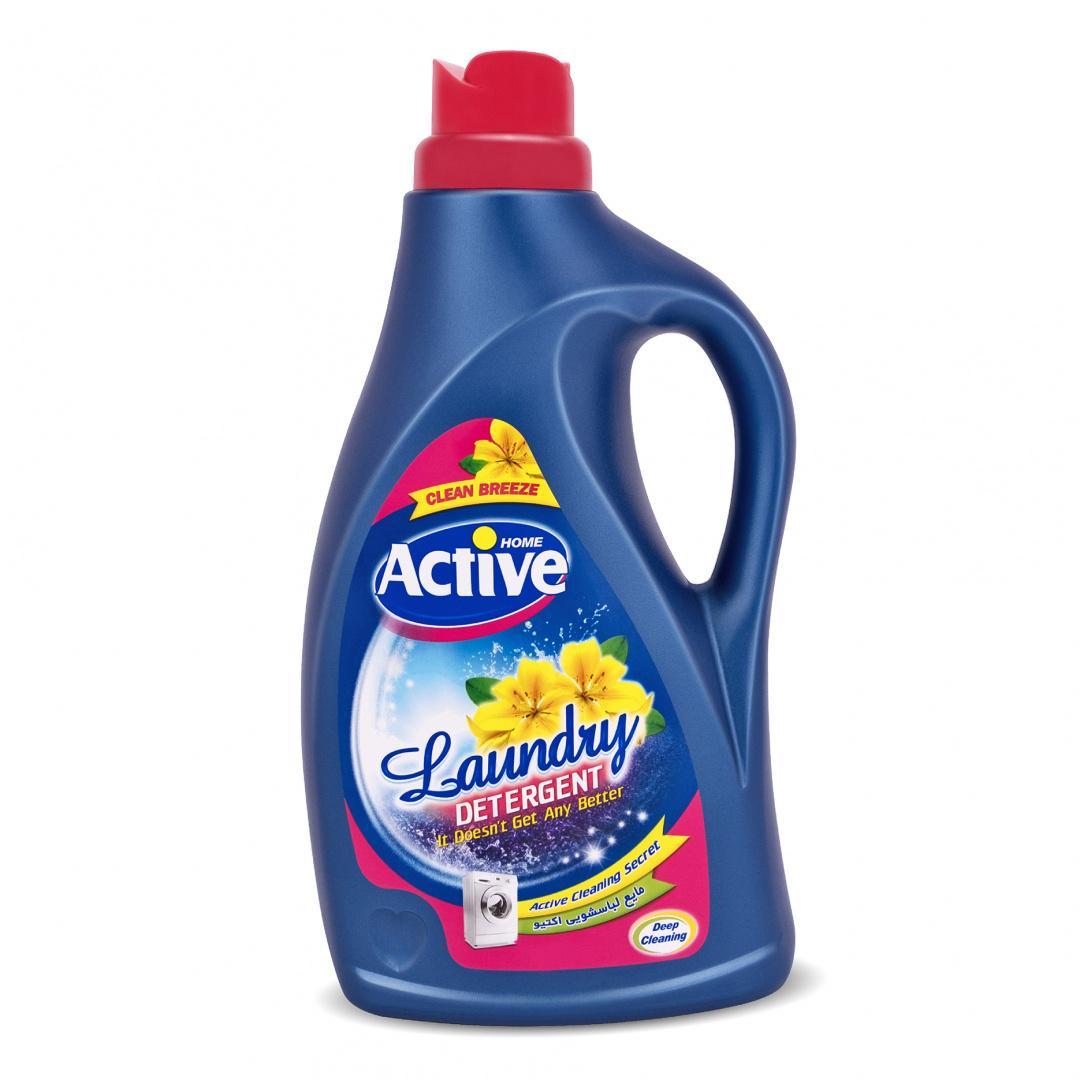 Гель для стирки Active Clean Breeze Степные цветы универсальный 2,5 л., флакон