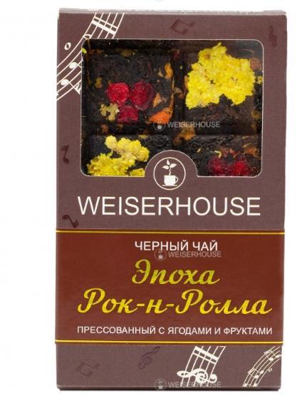 Чай Weiserhouse Эпоха Рок-н-Ролла прессованный 75 гр., картон