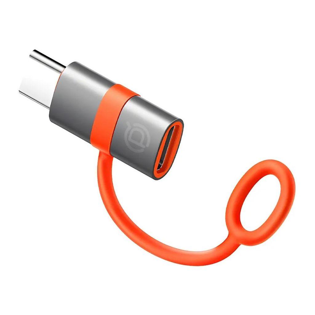 Адаптер PERO AD17, USB Type-C (m) - Lightning (f), серый [prad17]