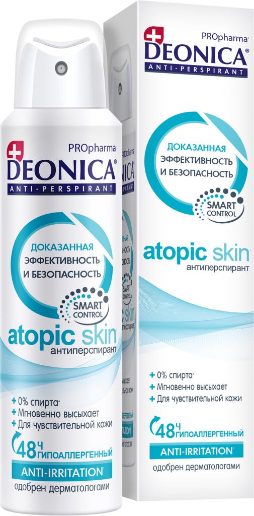 Антиперспирант Deonica PROpharma спрей ATOPIC SKIN 150 мл., картон