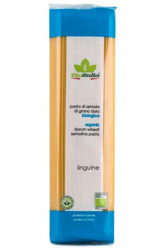 Макаронные изделия Bioitalia Linguine, 500 гр., флоу-пак