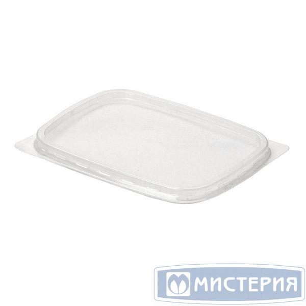 Крышка прямоугольная 108x82х3 мм., полупрозрачная, 50 штук, 100 шт.