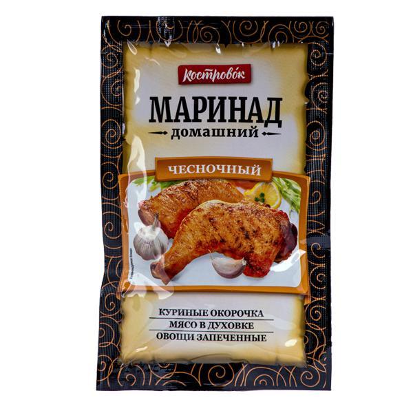 Маринад Костровок Чесночный 80 гр., саше