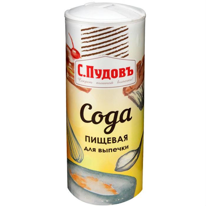 Сода С.Пудовъ Пищевая для выпечки 450 гр., ПЭТ