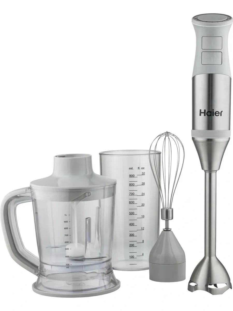 Блендер Haier HB-501, погружной, серый