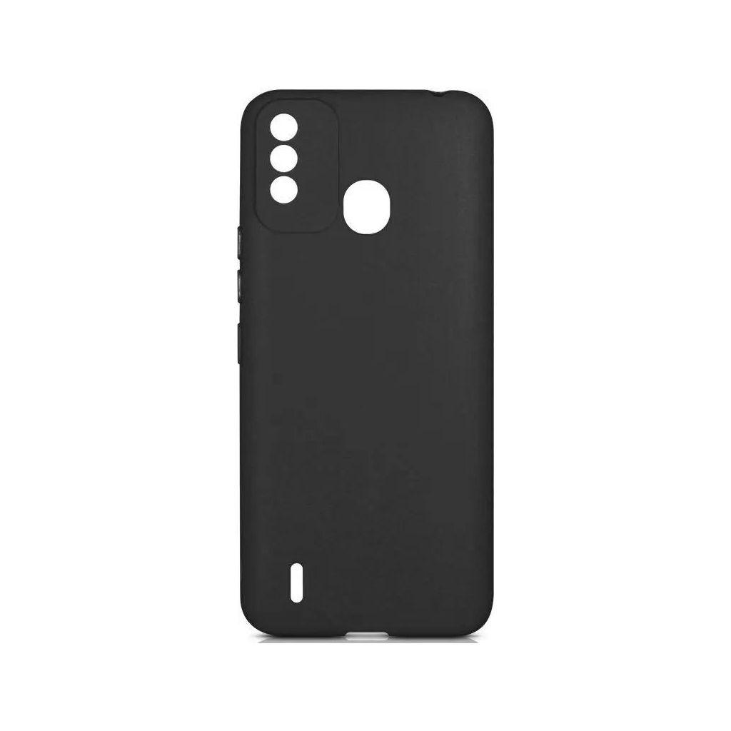 Чехол (клип-кейс) DF itCase-03, для Itel Vision 2S, черный [itcase-03 (black)]