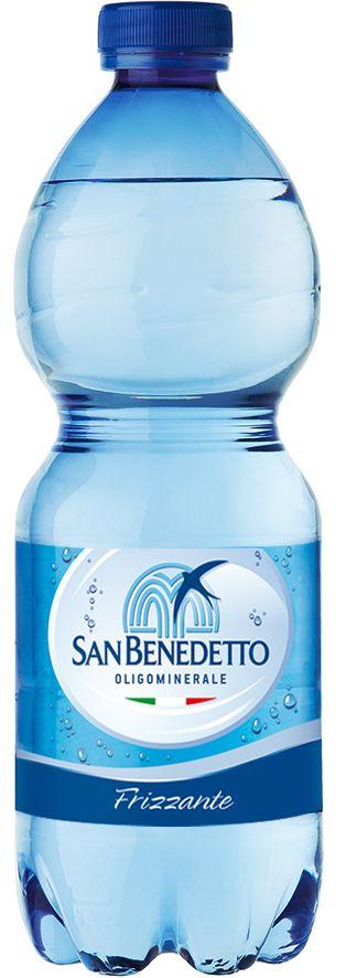 Вода газированная San Benedetto минеральная 500 мл., ПЭТ
