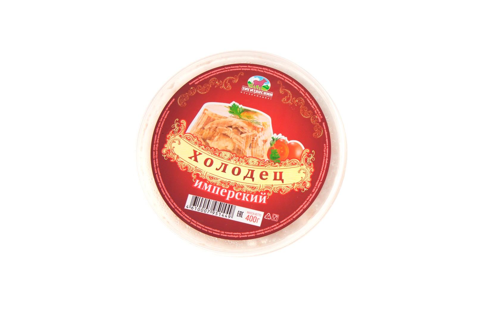 Холодец Сава имперский 400 гр., пластиковая упаковка
