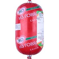 Ветчина Эколь салам из говядины батон мини халяль 450 гр., полиамид