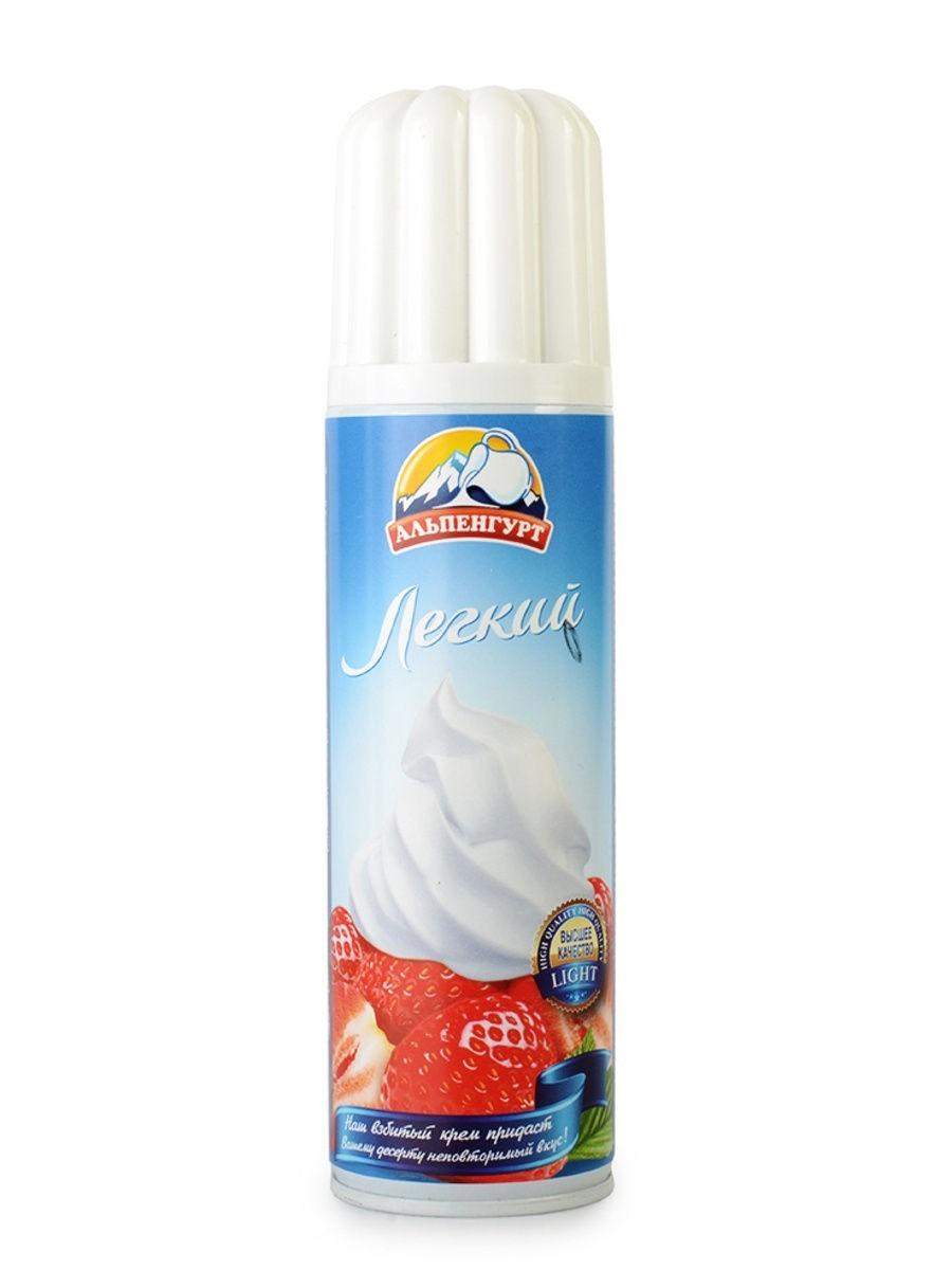 Сливки взбитые Альпенгурт 250 гр., баллон