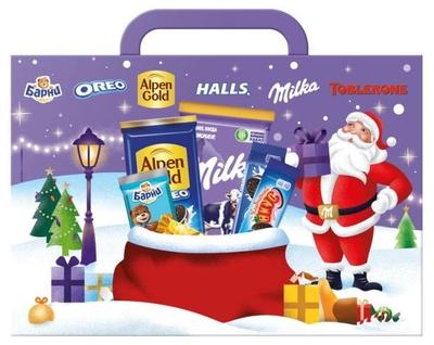 Подарок новогодний Alpen Gold сладкий микс 430 гр., картон