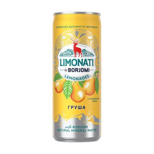 Лимонад Borjomi Limonati by Borjomi груша 330 мл., ж/б