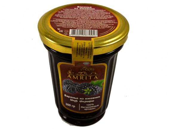 Варенье Amrita из ежевики 300 гр., стекло