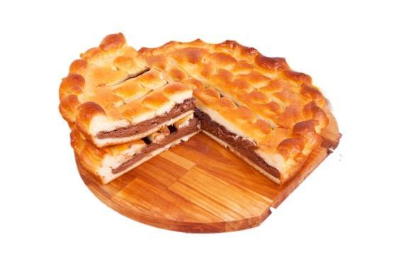 Пирог Ай-Пайс с бананом и шоколадом 1,2 кг., картон