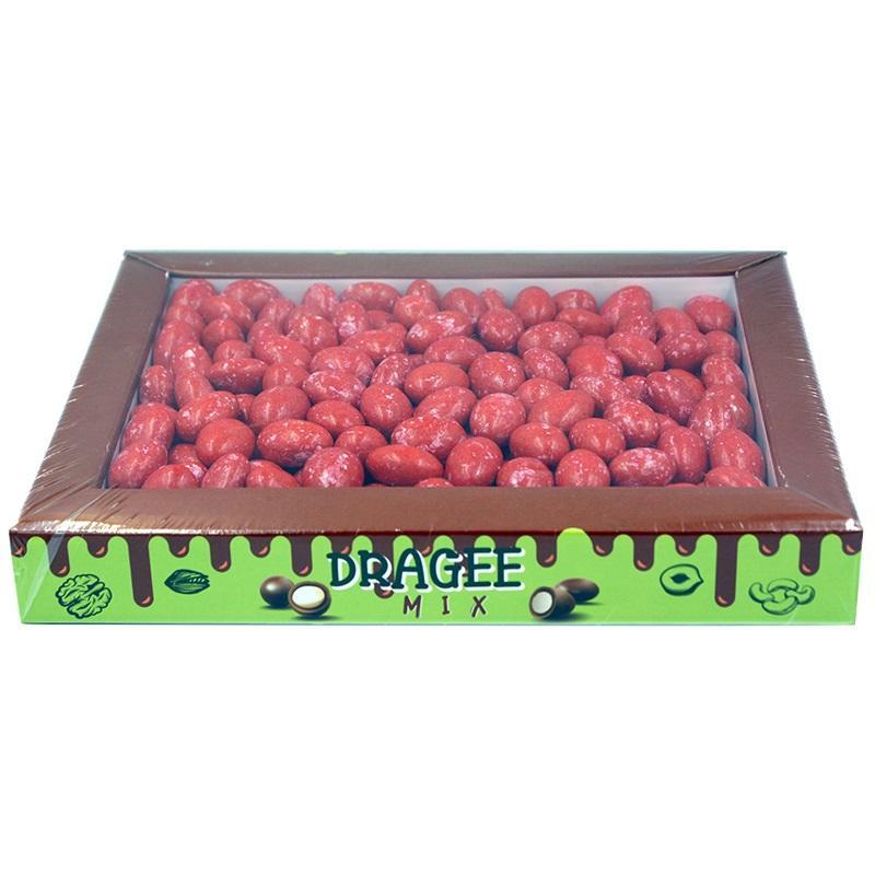 Драже DRAGEE Перепелиные с миндалем Жемчужина 1 кг., картон