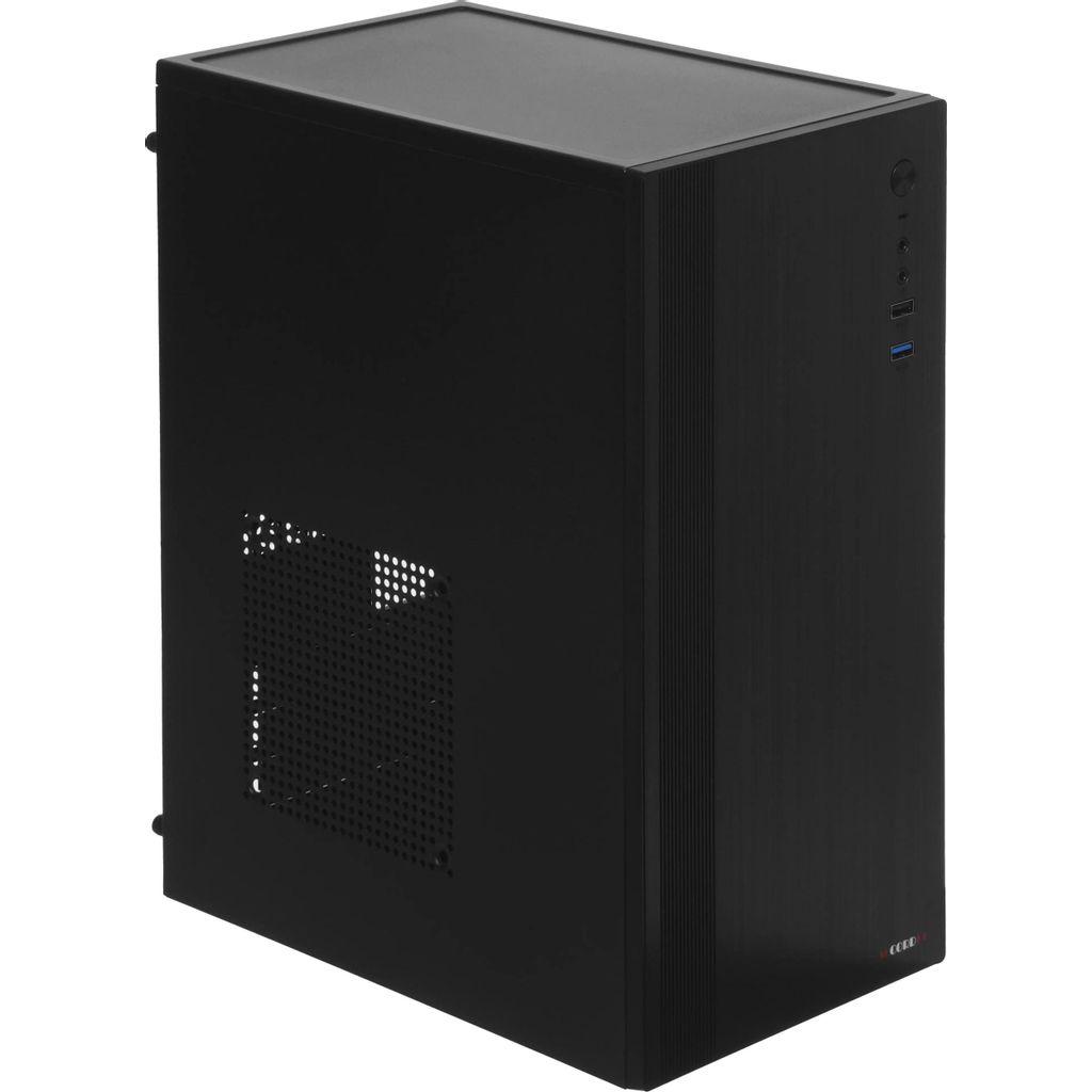 Корпус mATX ACCORD ACC-M802, Mini-Tower, без БП, черный