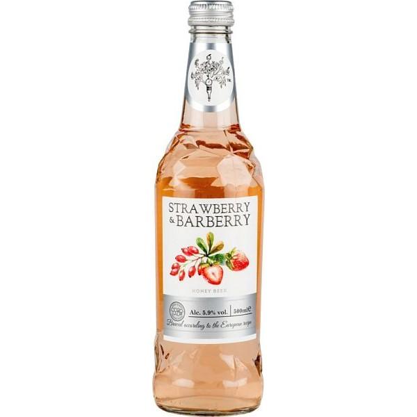 Напиток Мr. Tree Медовуха Клубника-барбарис 5,9%, 500 мл., стекло