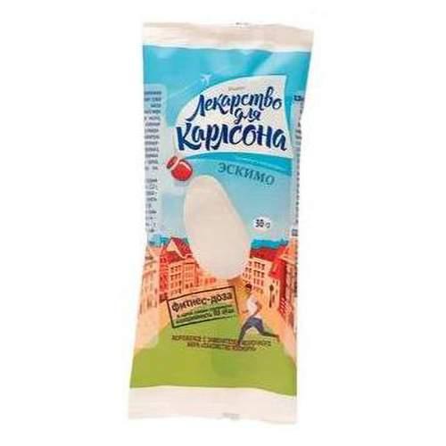 Мороженое эскимо Колибри лекарство для карлсона классическое 60 гр., флоу-пак