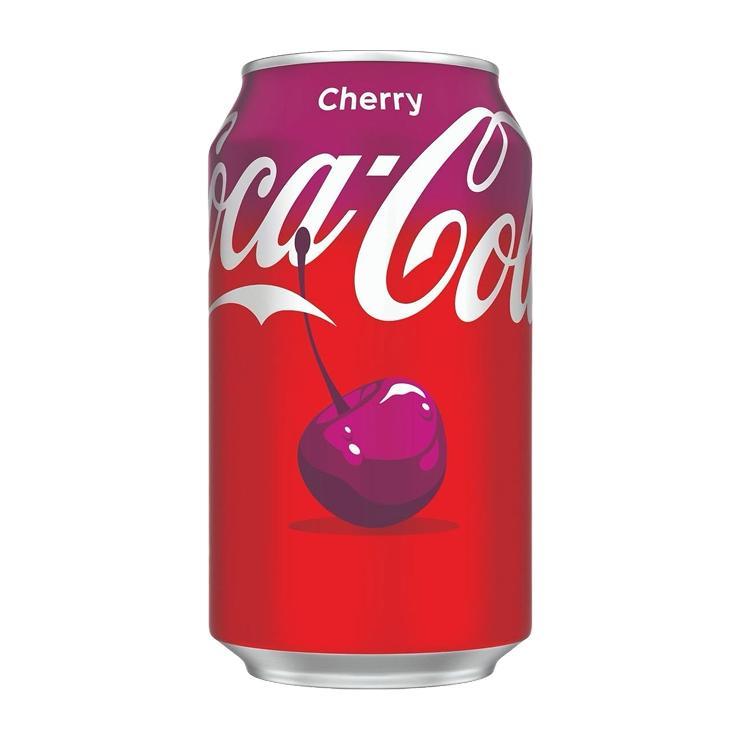 Напиток газированный Coca-Cola Cherry Float 355 мл., ж/б