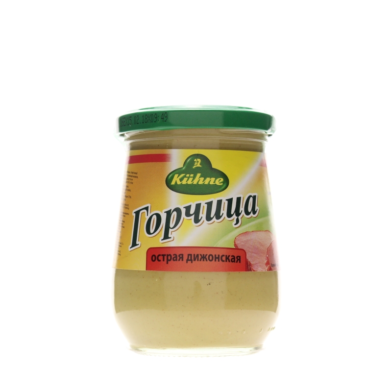 Горчица Kuhne дижонская острая 250 гр., стекло