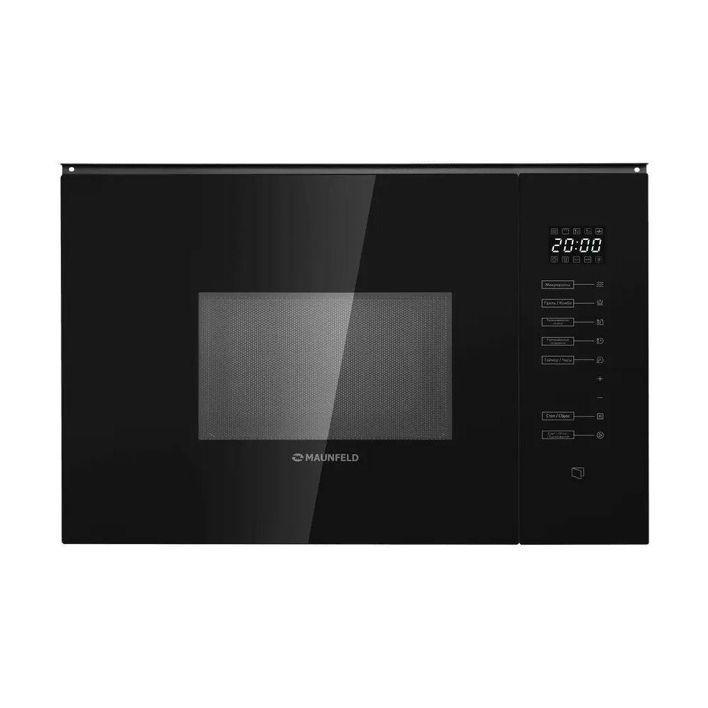 Встраиваемая микроволновая печь Maunfeld MBMO925SGB09, 25л, 1450Вт, черный [ка-00022320]
