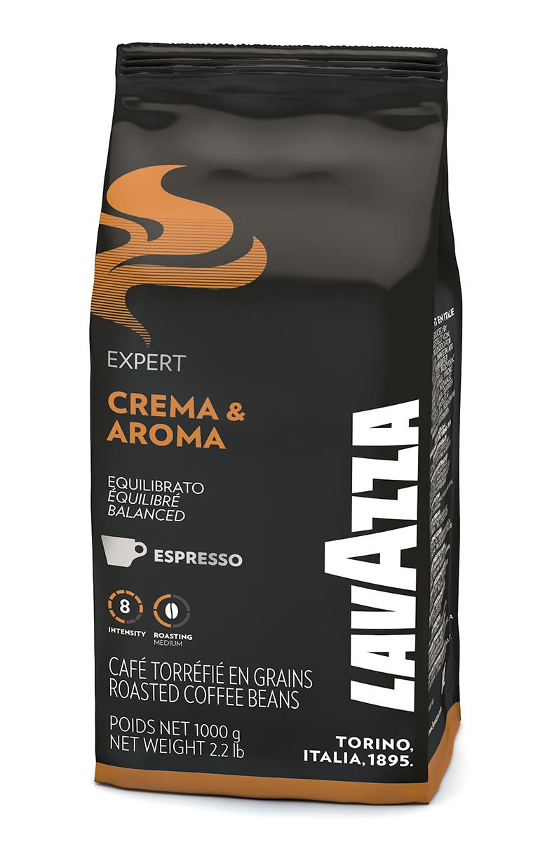 Кофе в зернах Lavazza Crema Aroma Expert 1 кг., флоу-пак