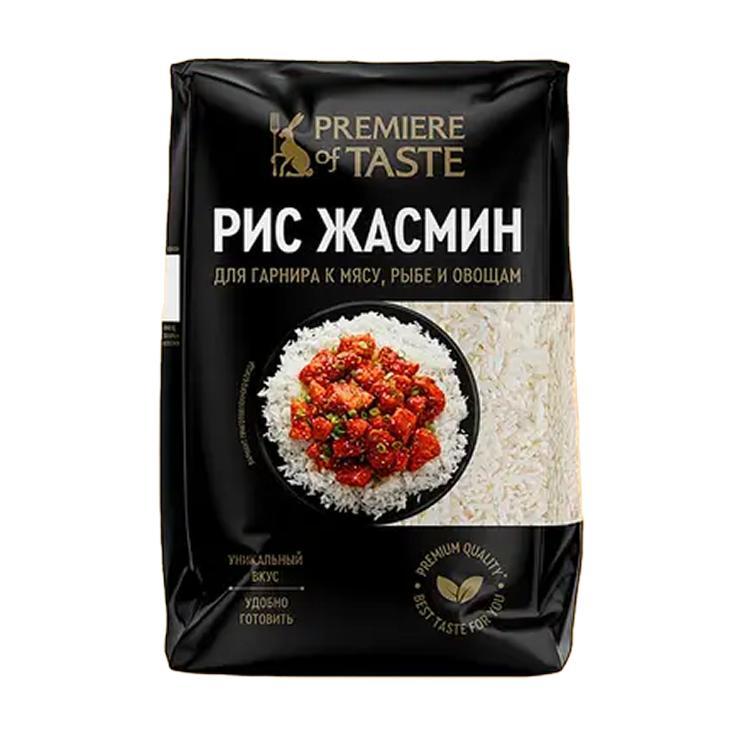 Рис Premiere of Taste жасмин 450 гр., флоу-пак