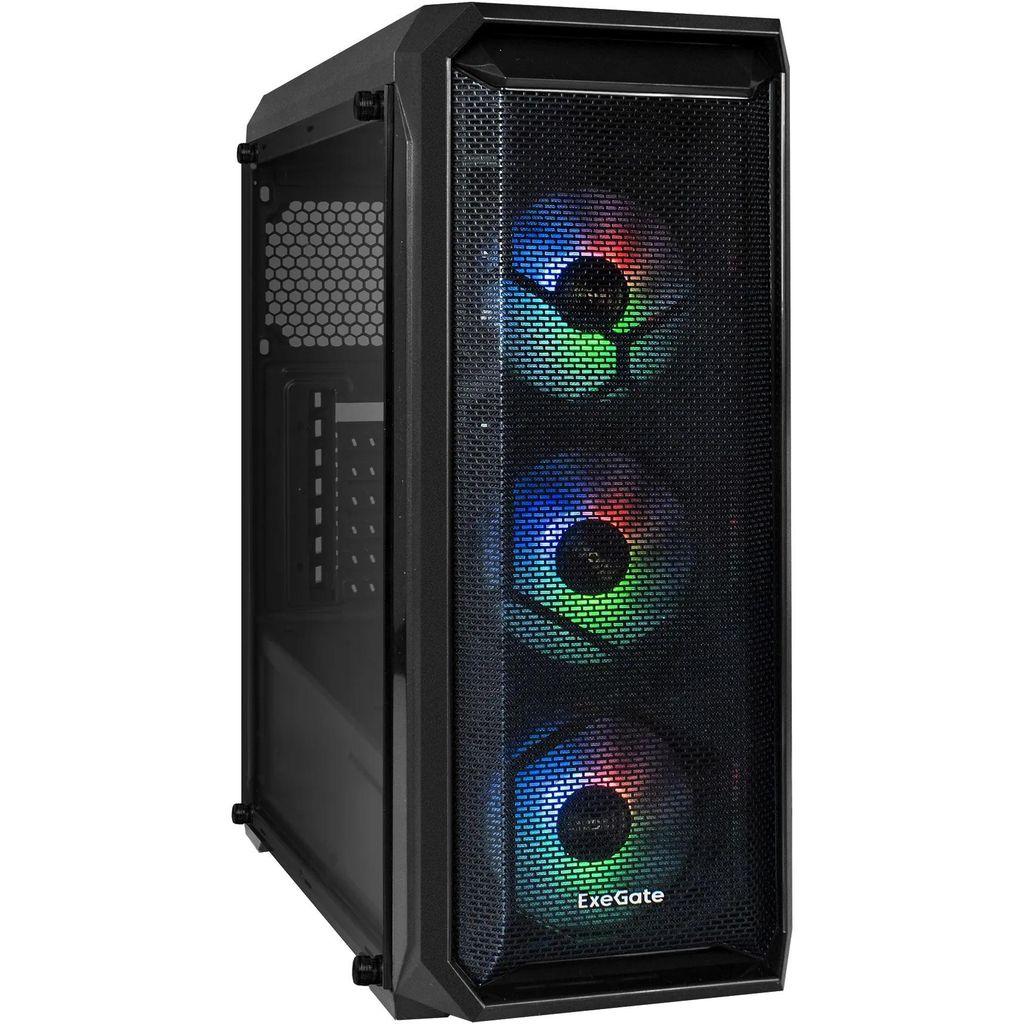 Корпус ATX EXEGATE i3 Neo, Midi-Tower, без БП, черный [ex289023rus]