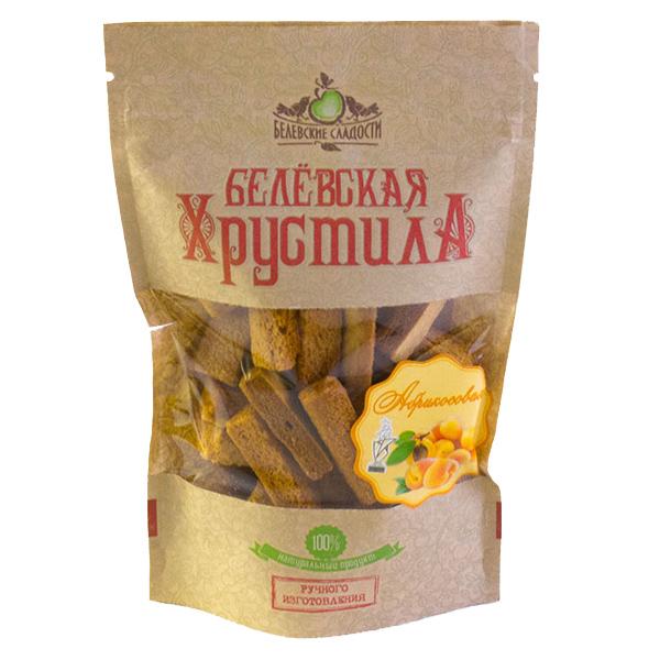 Хрустила Белёвские сладости яблочная с клубникой, 70 гр., дой-пак