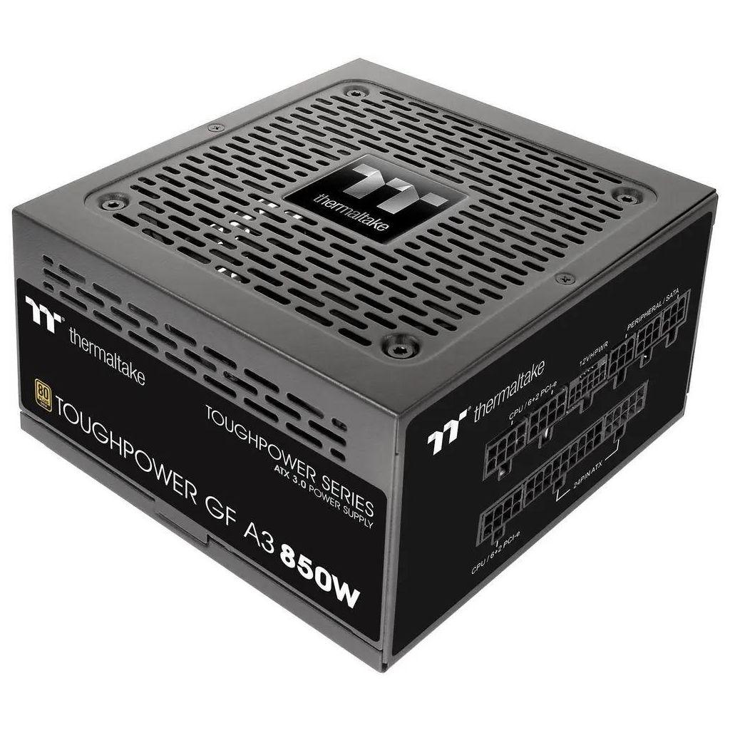 Блок питания THERMALTAKE Toughpower GF A3 Gen.5, 850Вт, 80 PLUS GOLD, 120мм, черный, retail [ps-tpd-0850fnfage-h]