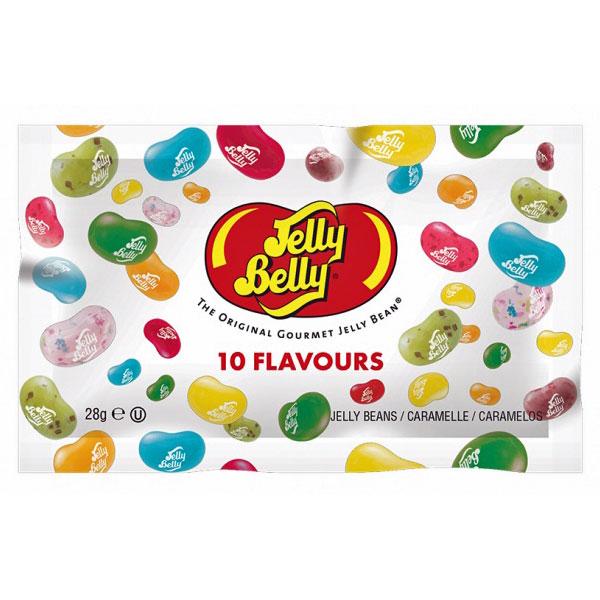 Драже Jelly Belly жевательное ассорти 28 гр., флоу-пак