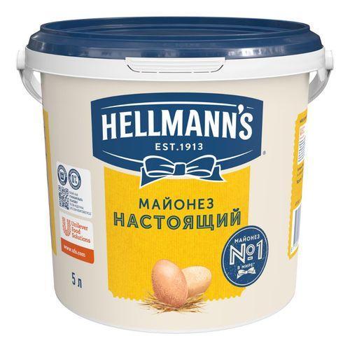Майонез Hellmann's настоящий 78% 4,7 кг., пластиковая упаковка