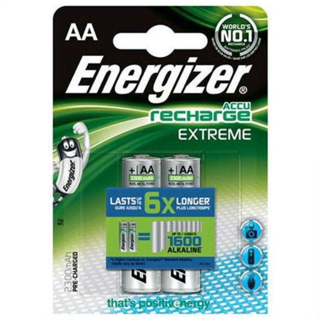 Аккумулятор Extreme Pre-Ch AAA 800 BP 2 (HR03), Energizer, блистер