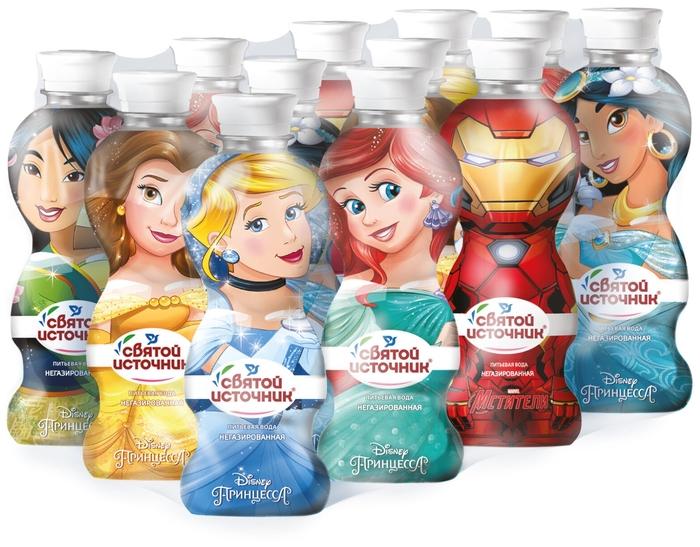 Вода негазированная Святой Источник Toy bottle детская 330 мл., ПЭТ