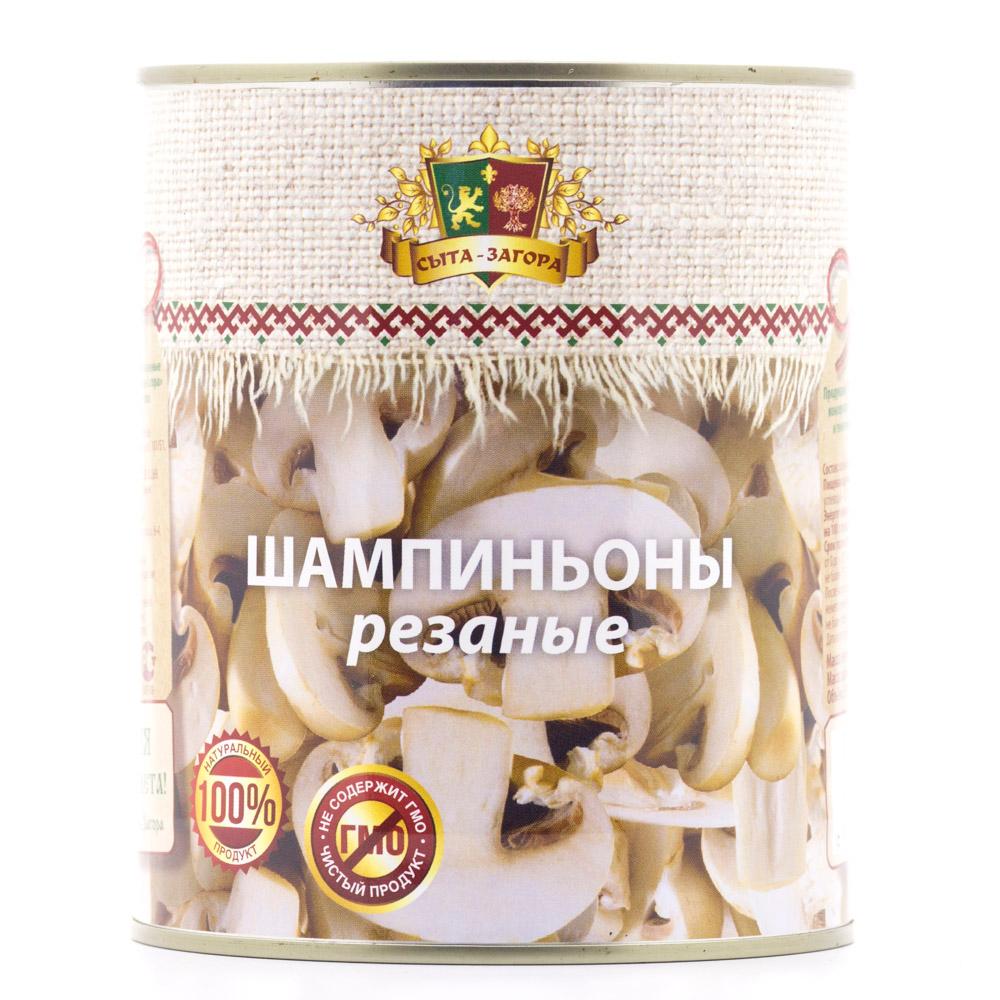 Шампиньоны Сыта-Загора резаные
