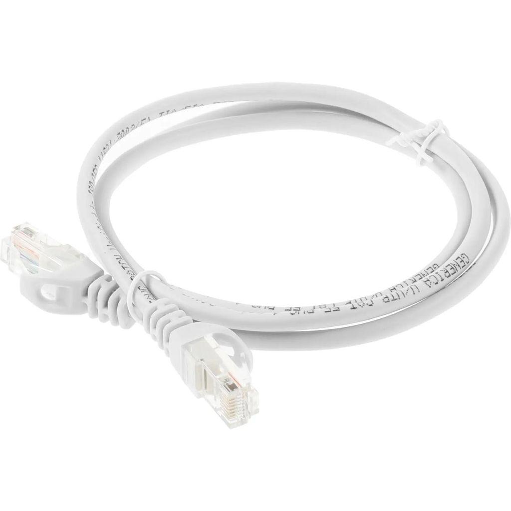 Патч-корд ITK вилка RJ-45, вилка RJ-45, кат.5E, ПВХ, 1м, серый [pc01-c5eu-1m-g]