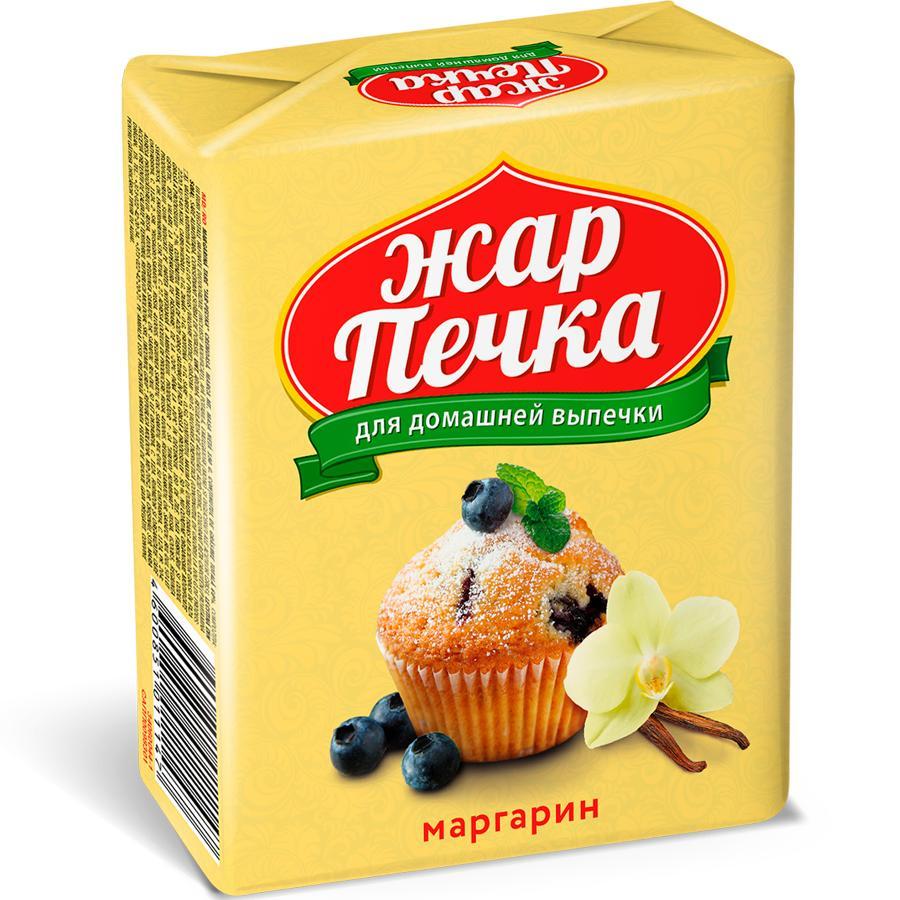 Маргарин Жар Печка для выпечки 60% 180 гр., обертка