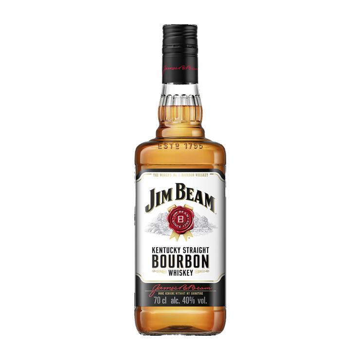 Крепкий спиртной напиток виски Jim Beam bourbon 40% Испания 700 мл., стекло