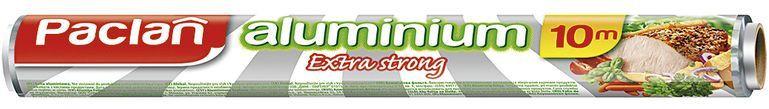Фольга алюминиевая 10мх29 см в рулоне Paclan Extra strong, пластиковая упаковка