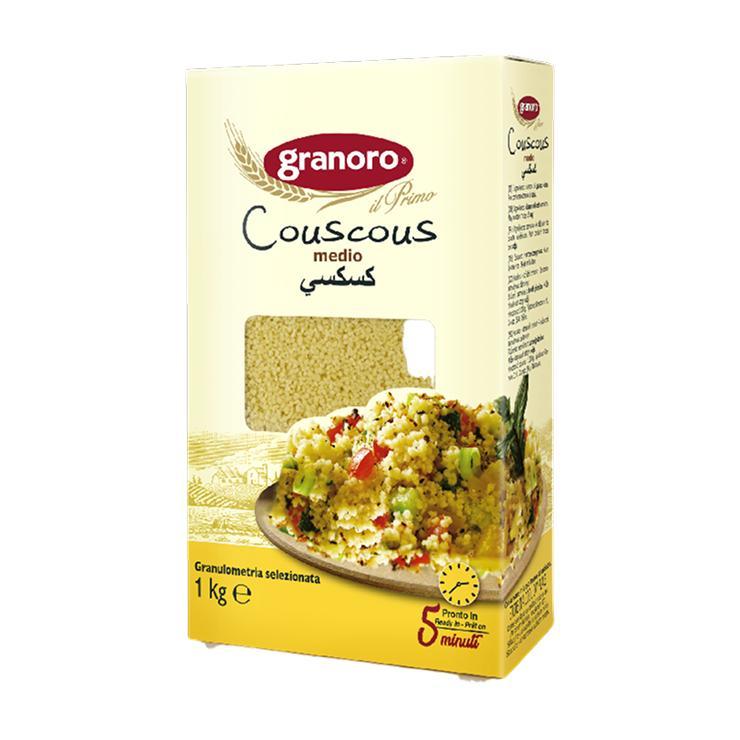 Крупа Granoro gli speciali пшеничная кускус 1 кг., картон
