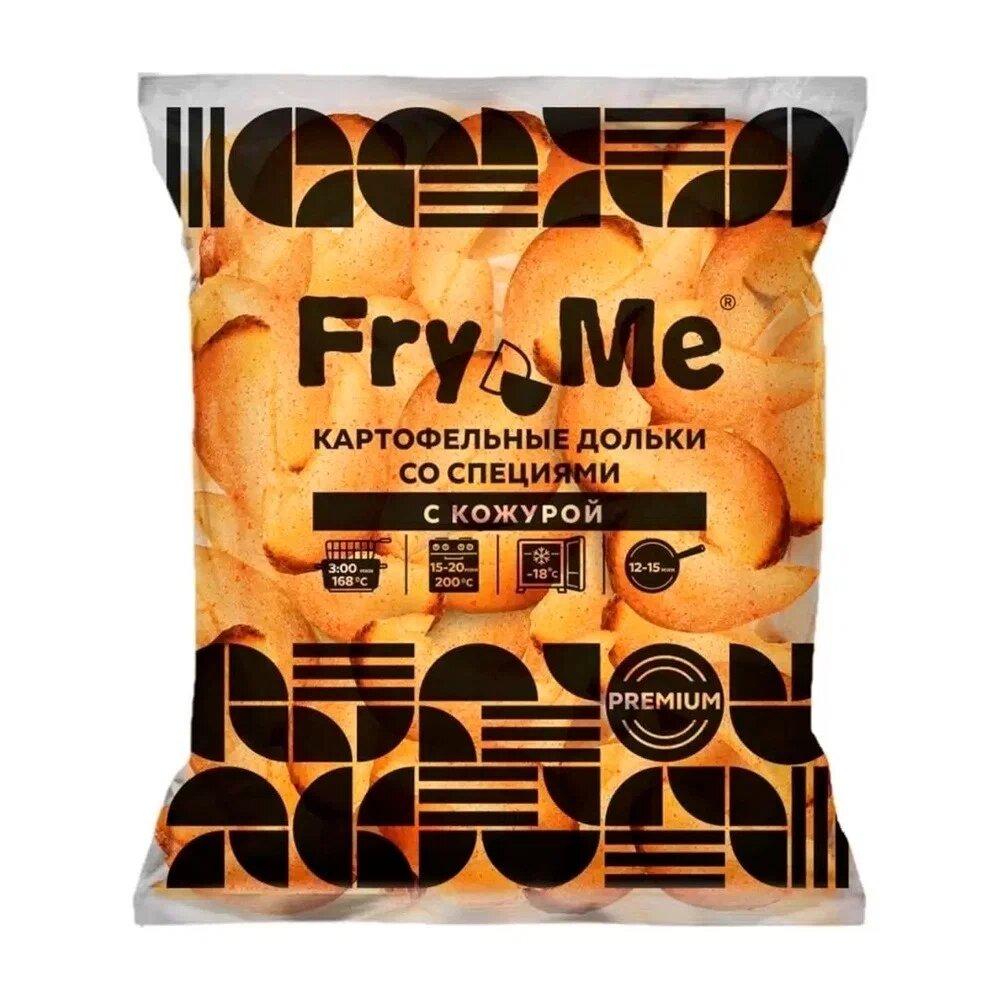 Картофельные Дольки Fry Me Premium с Кожурой со Специями 2,5 кг., флоу-пак