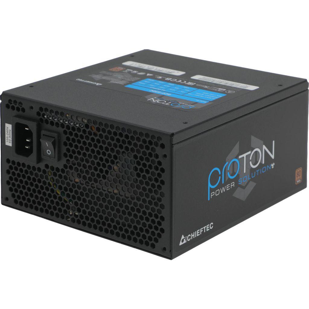 Блок питания CHIEFTEC Proton BDF-650C, 650Вт, 80 PLUS BRONZE, 140мм, черный, retail