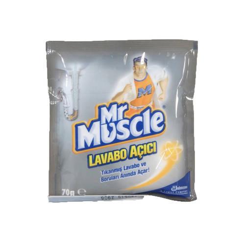 Средство Mr. Muscle для прочистки сливных труб всех видов, 70 гр., дой-пак