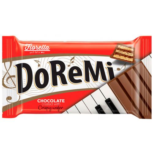 Вафли FIORELLA Doremi waffer fingers in milk chocolate 36 гр., флоу-пак