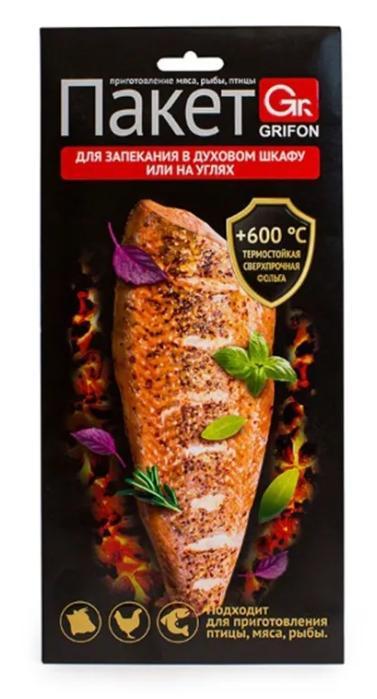 Пакет для запекания Grifon из фольги 1 шт., картон