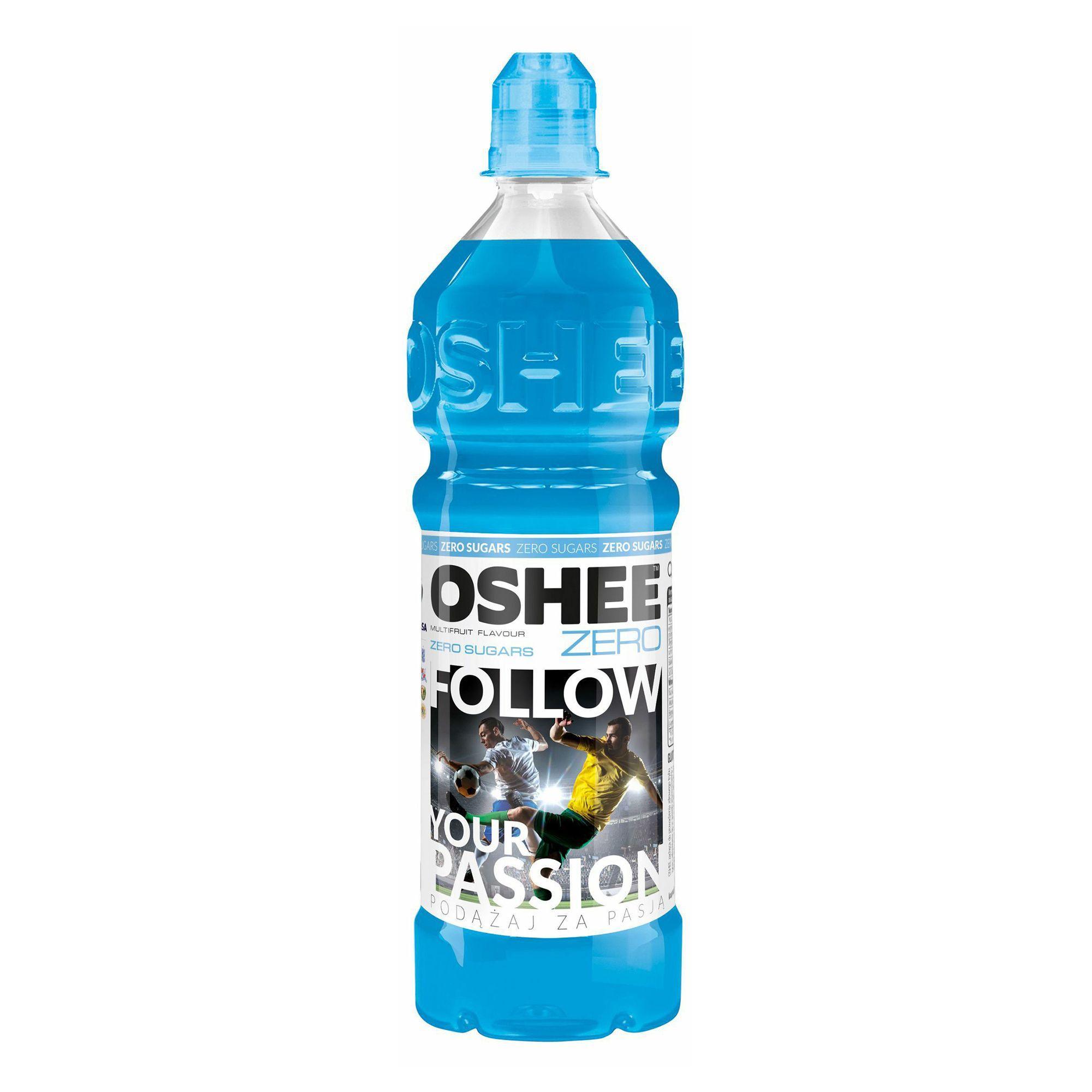 Напиток изотонический Oshee Multifruit Zero 750 мл., ПЭТ