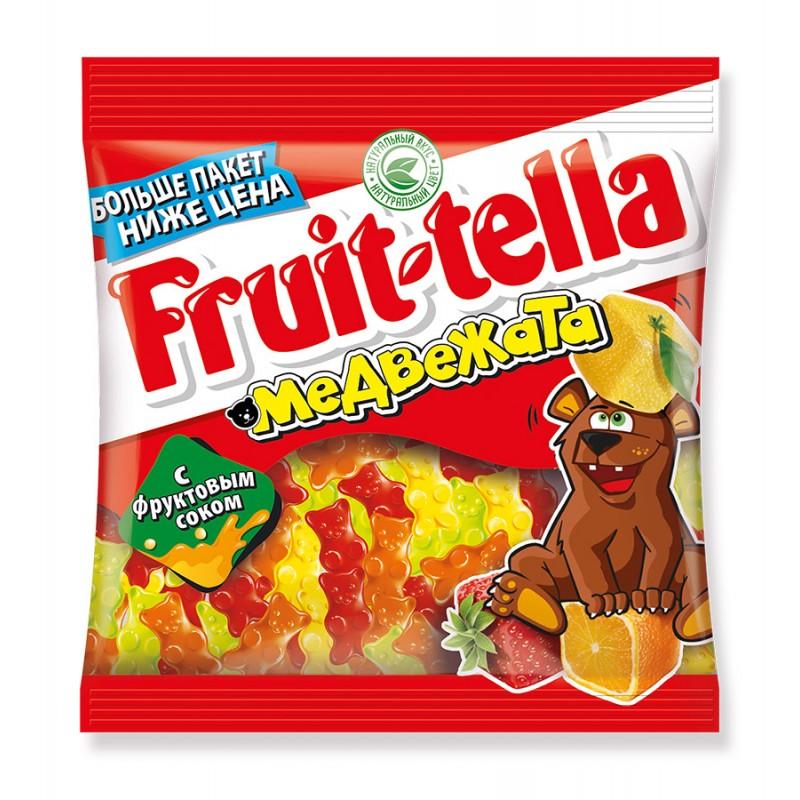 Мармелад жевательный Fruit-tella медвежата 150 гр., флоу-пак